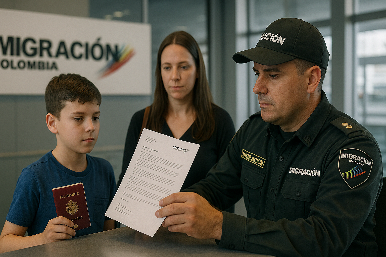 ¿Qué es el permiso de salida del país para menores en Colombia?